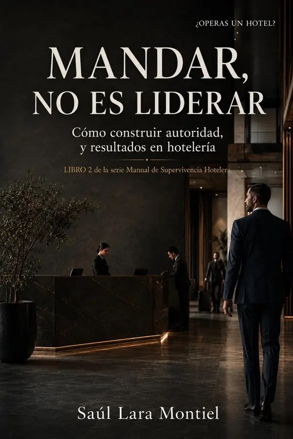 Portada del libro Mandar no es liderar, de Saúl Lara Montiel